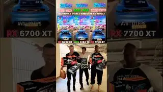 RX 6700xt vs RTX 4060 Ti vs RX 7700xt 