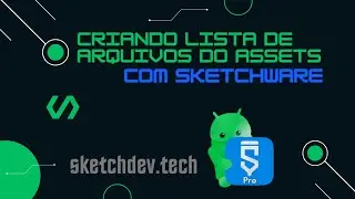 Lista de arquivos do assets com #sketchware_pro