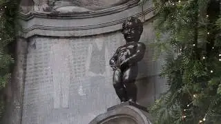 Внимание! Писающий мальчик (Manneken Pis, Petit Julien). Мульт анекдот.
