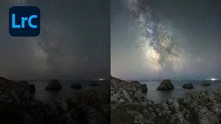 RETOUCHER la VOIE LACTÉE avec LIGHTROOM - TUTORIEL
