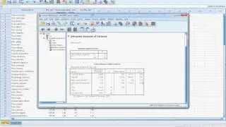 ANCOVA in SPSS