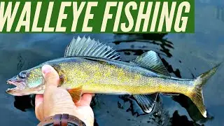Walleye Fishing, Deer Lake, Michigans Upper Peninsula!