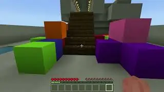 Rainbow Friends Minecraft end  chapter1