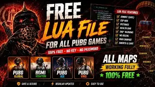 Free Pubg mobile and bgmi lua file 4.5 and 4.6 update | totally free lua for all games