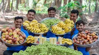 FRUIT SALAD | Fruit Salad Recipe | Summer Special Healthy Drinks | Village Rasoi
