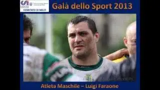 Luigi Faraone - Atleta Maschile - GALA' DELLO SPORT 2013 - CSI MELFI