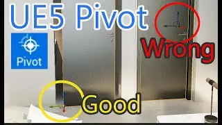 UE5 Edit Pivot in modeling mode @UnrealEngine