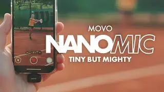Movo NanoMic Compact Wireless Mic System | Tiny Transmitters, Big Sound