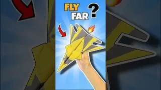 How to Make a Paper Plane That Fly Far ✈️| Paper airplane  