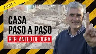 📐👷 Building a HOUSE Step by Step | How to Layout a Construction Site