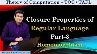 Closure Properties of Regular Languages (Homomorphism) - Part 3/4