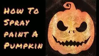 Pumpkin - Creating an awesome Spray Painting in minutes.