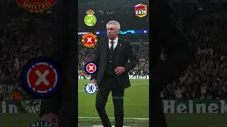 Tuchel, Zidane, Ancelotti, Mourinho  #football #shorts #footballmaneger