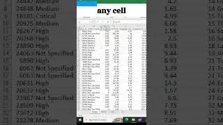 Reach the End Faster: Ultimate Excel Shortcut 🏁#shorts #exceltips #productivity