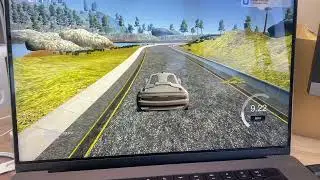 Creating a self driving car : Testing the improved model