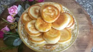 ПЫШНЫЕ ОЛАДЬИ НА КЕФИРЕ БЕЗ ДРОЖЖЕЙ!