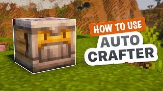 How to Use The Crafter, Auto-Crafting in Minceaft Tutorial