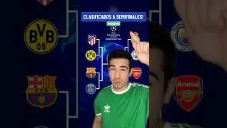 QUÉ EQUIPOS PASARÁN A SEMIFINALES? #championsleague #barcelona #realmadrid #uefachampionsleague