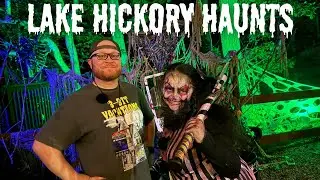 2024 Lake Hickory Haunts haunted attraction - My terrifyingly awesome experience! Hickory, NC