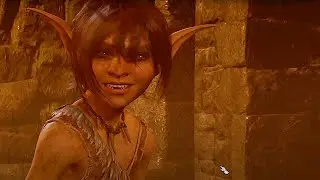 bear in goblin camp slaughters everyone - Balder's Gate 3
