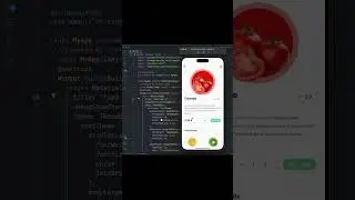 flutter food App UI design