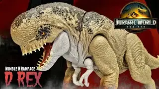 MUTANT TIME! Mattel Jurassic World Rebirth Rumble N Rampage D REX Review!!!