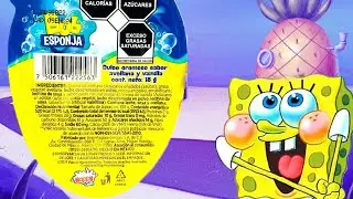 Huevos sorpresa de Bob Sponja No hay vualas 🙁