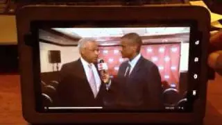 Sample of original Galaxy Tab playing flash video