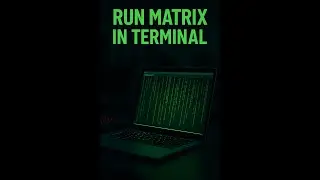 Turn Your Terminal into The Matrix with One Command! 💻🟢