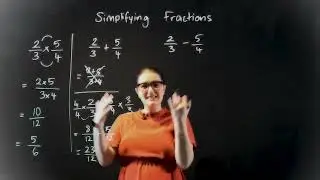 Four Operations with Fractions