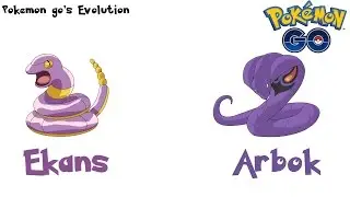 Pokemon Go's Evolution - Ekans evolves into Arbok