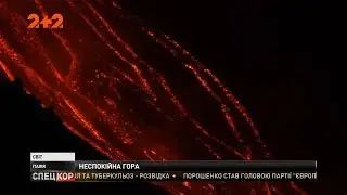 На Сицилії прокинувся найвищий вулкан Європи