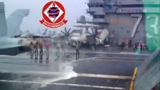 VFA-102 Diamondback Super Hornet Cats 2013 Inside View