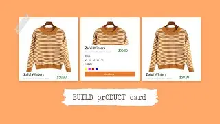 Sliding (Product) Card Using Pure HTML & CSS | Web Development and Front-end