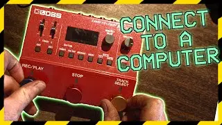 Boss RC-500 Looper CONNECT TO COMPUTER (get your songs)