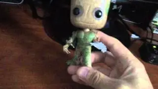 Funko Toy Review Ep5 Groot (loot crate glow in the dark)
