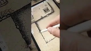 Quick Stippling on Your Dungeon Maps! 3 Brushes Included in the Dungeon Map Builder 