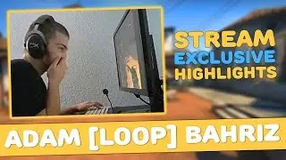 CS:GO - Loop | Stream Highlights / Partially Blind CS:GO Player