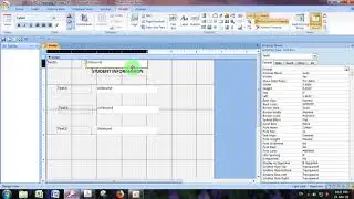 NisitKH001- {Form Design#001} Advance Database Application Week one (19-03-2018) - AEU-BIT-YII-S2