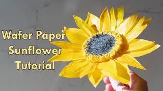Wafer Paper Sunflower