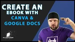 How to create an ebook with canva & google Docs (canva tutorial)