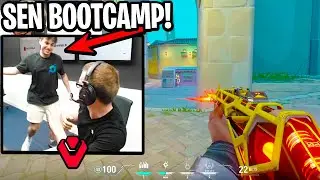 SEN DAPR AND SEN ZELLSIS DESTROYS FROM SENTINELS BOOTCAMP IN RADIANT LOBBY!! (VALORANT)