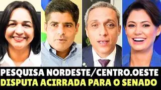 PESQUISAS ACIRRADAS NA REGIÃO NORDESTE PARA SENADORES E GOVERNADORES ELEIÇÕES 2026