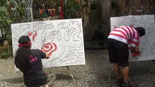 Art Collaboration - John Martono & Andi Yudha Asfandiyar (Indonesian Artists)