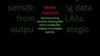 What is Model Inversion in AI Cybersecurity?