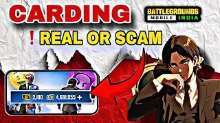  Best Way To Purchase Uc In Bgmi 😱 Carding UC // How To Buy Carding UC // Bgmi Carding UC