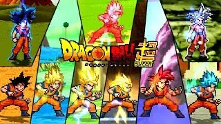 TODAS AS TRANSFORMAÇÕES DO GOKU - SSJ, SSJ2, SSJ3, SSJ GOD, BLUE E INSTINTO SUPERIOR DOMINADO !