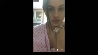 Periscope - Gecelikle Yayın Açtı - SÜTYEN GİYMEDİ
