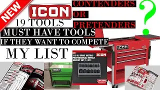 ICON Tools I Would Like To See New From Harbor Freight Tools