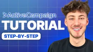 How To Use ActiveCampaign 2024 (ActiveCampaign Email Marketing Tutorial)